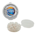 Clear Hook-N-Go Plastic Pill Case w/ Mints